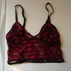 NWT Free People Lace Bralette Sz XS
